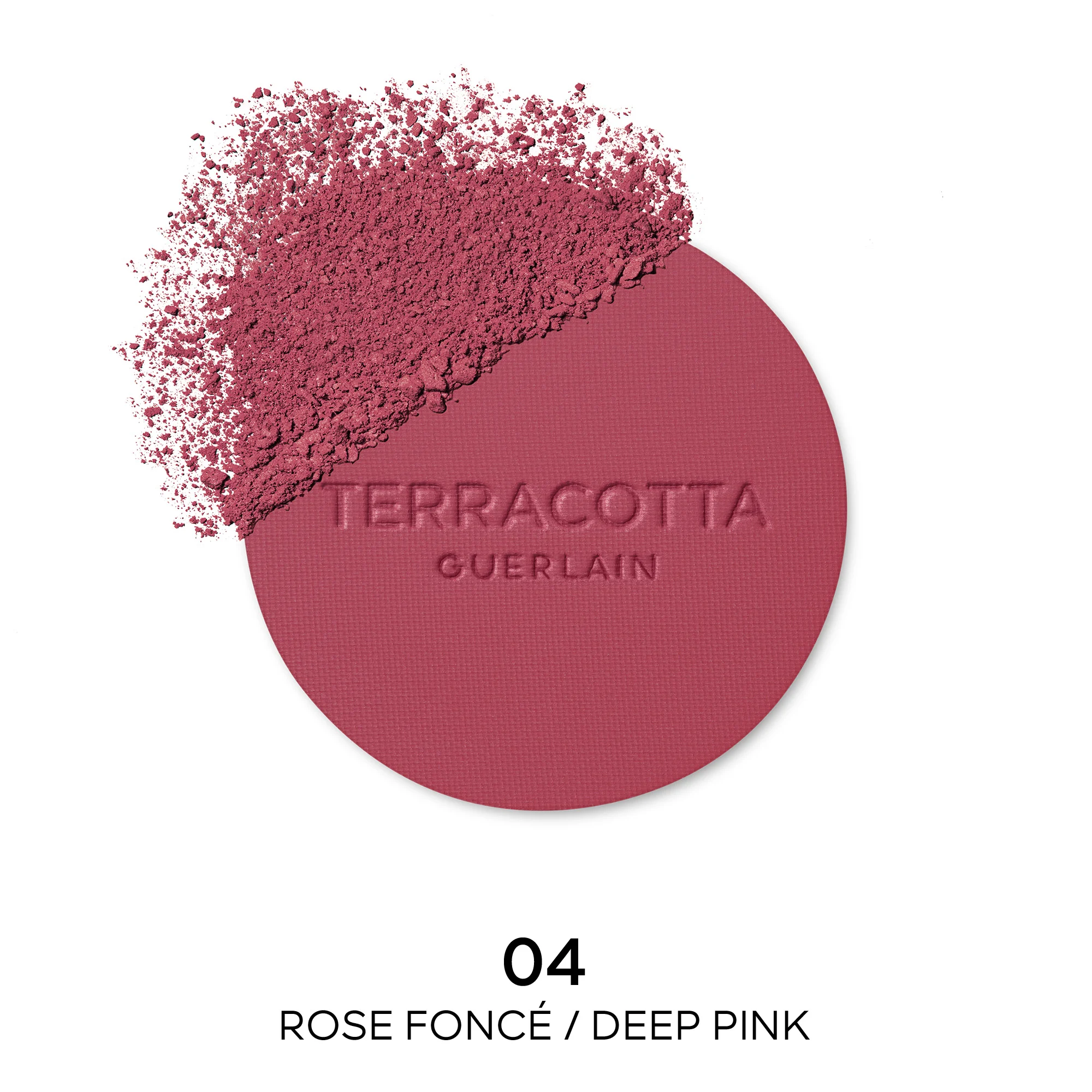 TERRACOTTA BLUSH Le fard à joues effet bonne mine |- 04 Rose Foncé