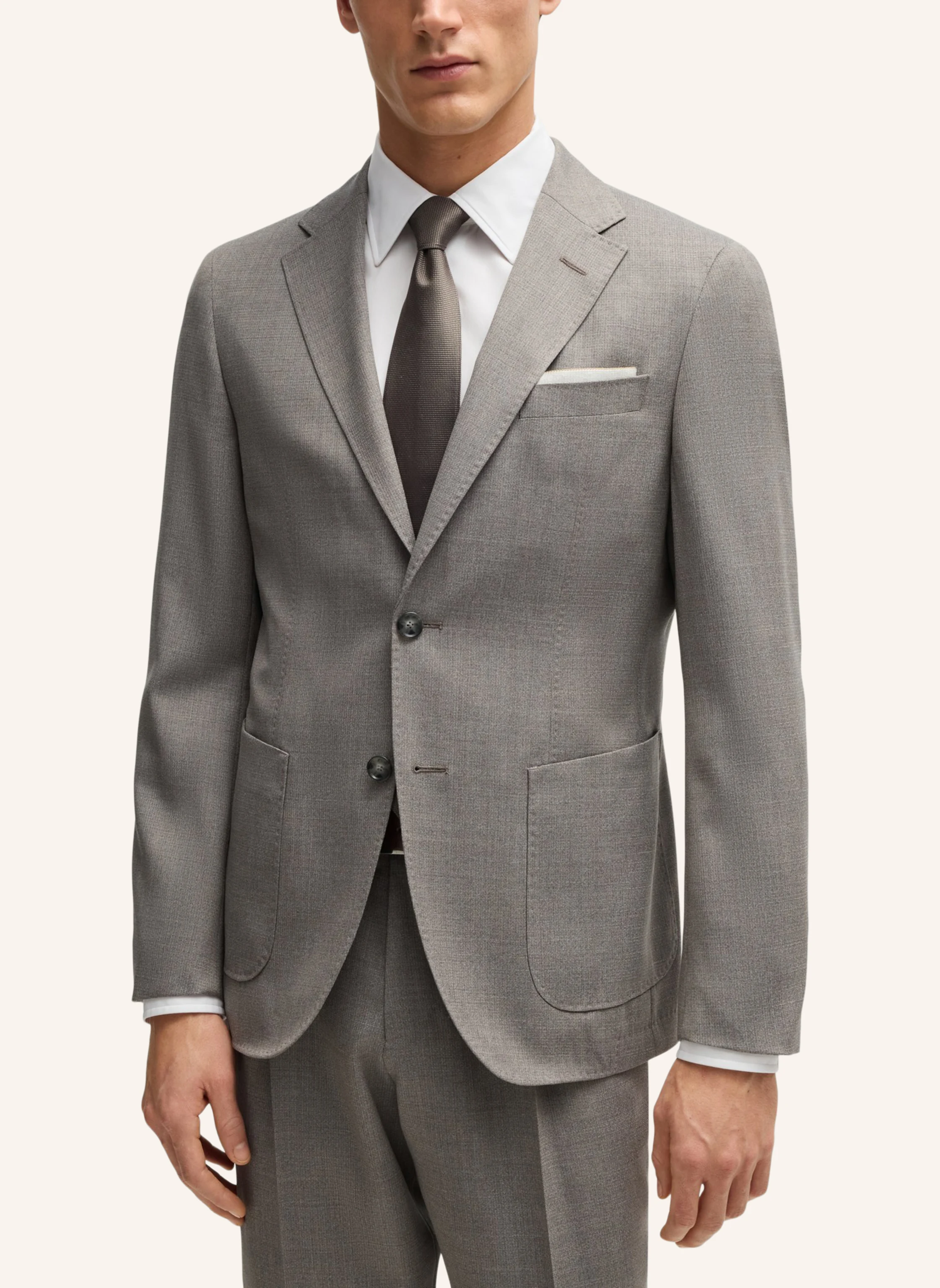 BOSS Business Anzug L-HESTON-2PCS-241 Slim Fit