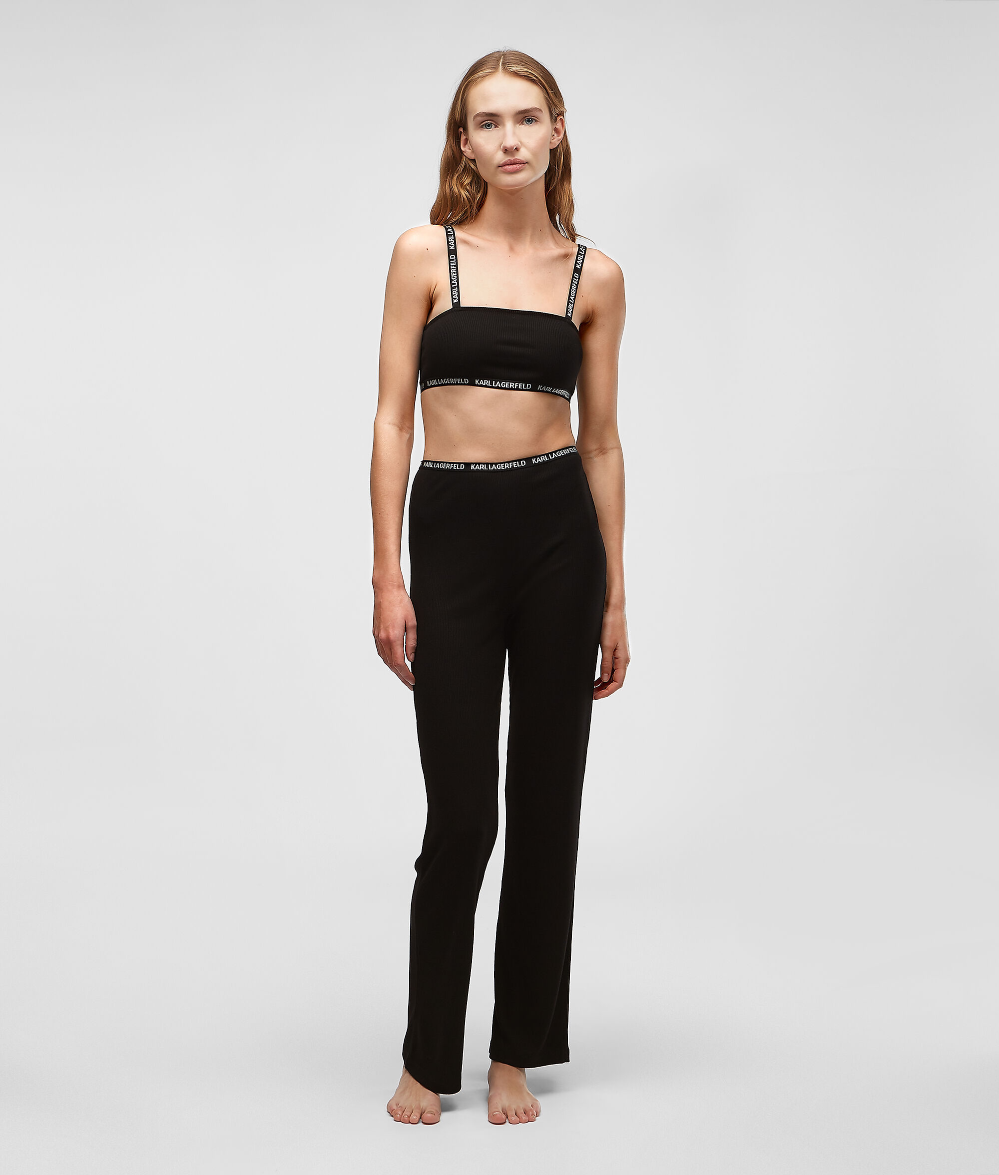 BANDEAU LOUNGEWEAR CÔTELÉ
