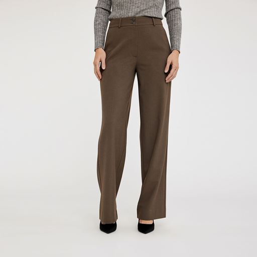 Five Units Sophia 285 Bukser, Grey Brown Melange, 26