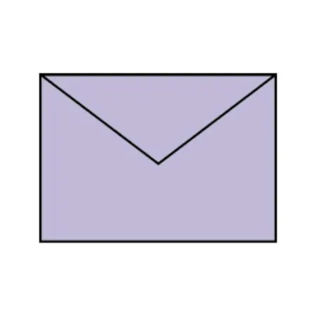 Rössler Coloretti Briefumschläge, B6, lavendel, 5 Stück