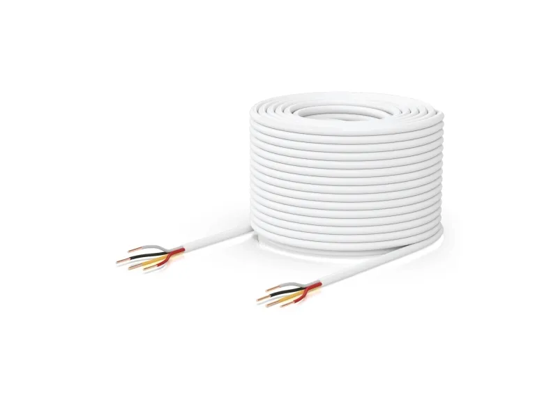 Ubiquiti - Bulkkalbel - 36 V - 152.4 m - plenum, solide ledere - hvid