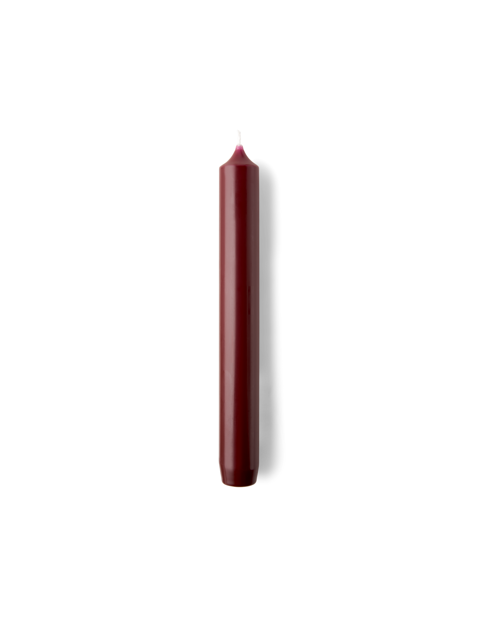 Stagelys 19 cm | Paraffin. 19 cm. | Bordeaux