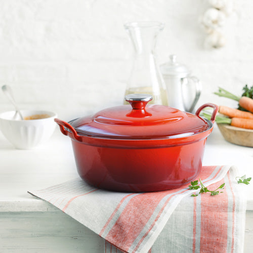 Le Creuset Faitout Braadpan Ã 28 cm - Rood