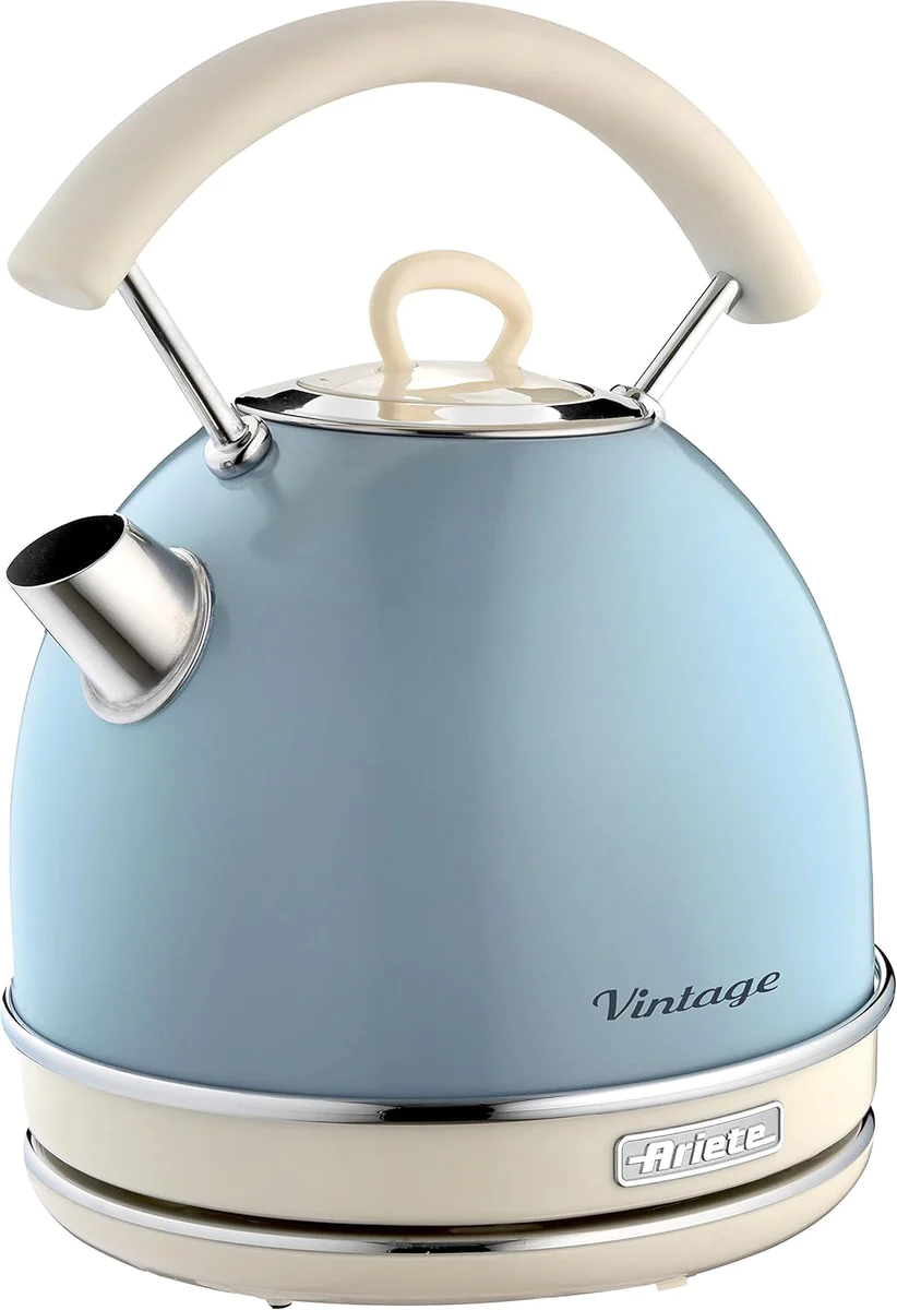 bouilloire électrique de 1,7L sans fil 2000W bleu Ariete