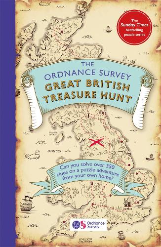 The Ordnance Survey Great British Treasure Hunt: Can you solve over 350 clues on a puzzle adventure from your own home (Paperback)