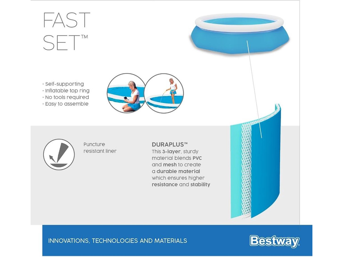 Bestway Fast Set Ø366 cm zwembad