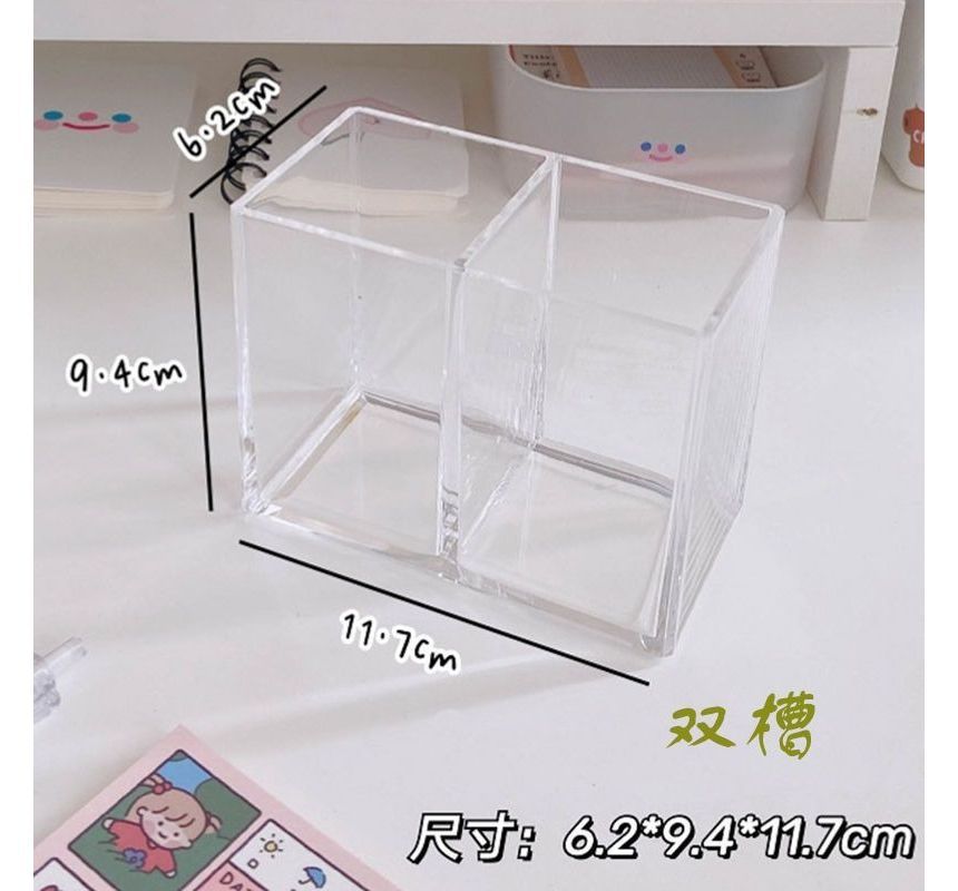 Yogow - Transparante acryl bureau-organizer (verschillende ontwerpen)