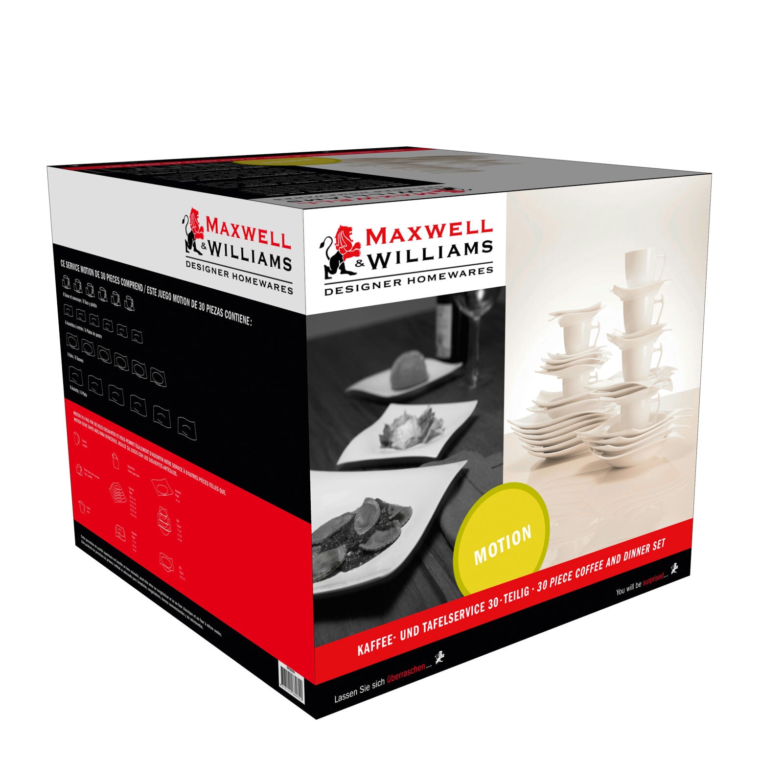 MAXWELL & WILLIAMS Kombiservice MOTION 30-teilig