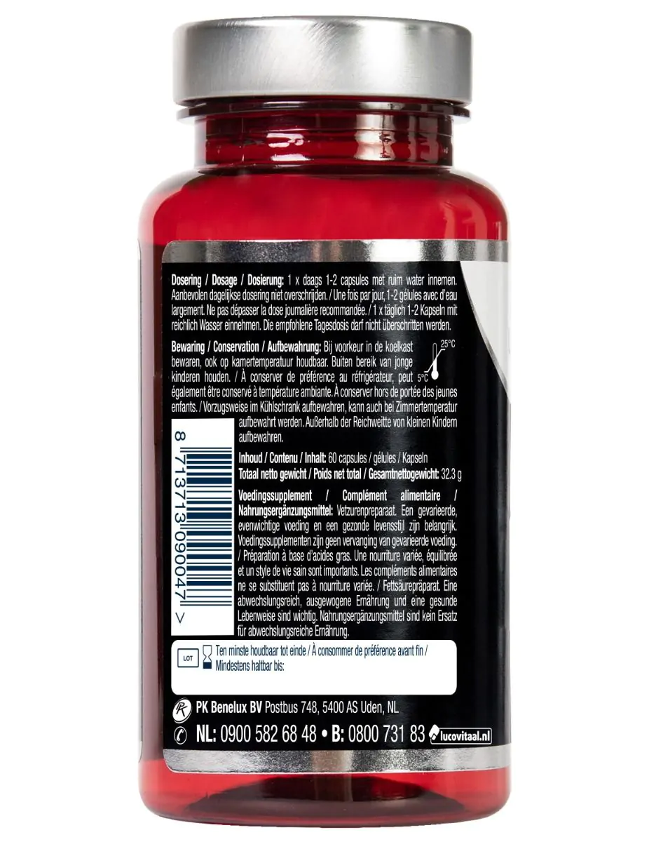 Vegan Omega 3 Microalgen 60 capsules