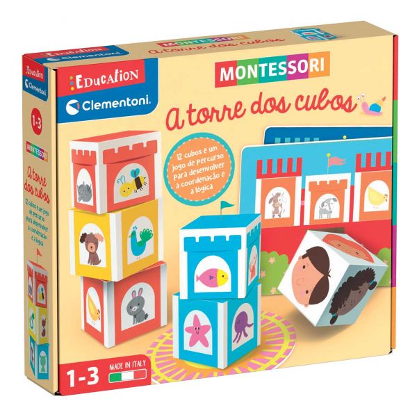 Clementoni Montessori A Torre dos Cubos