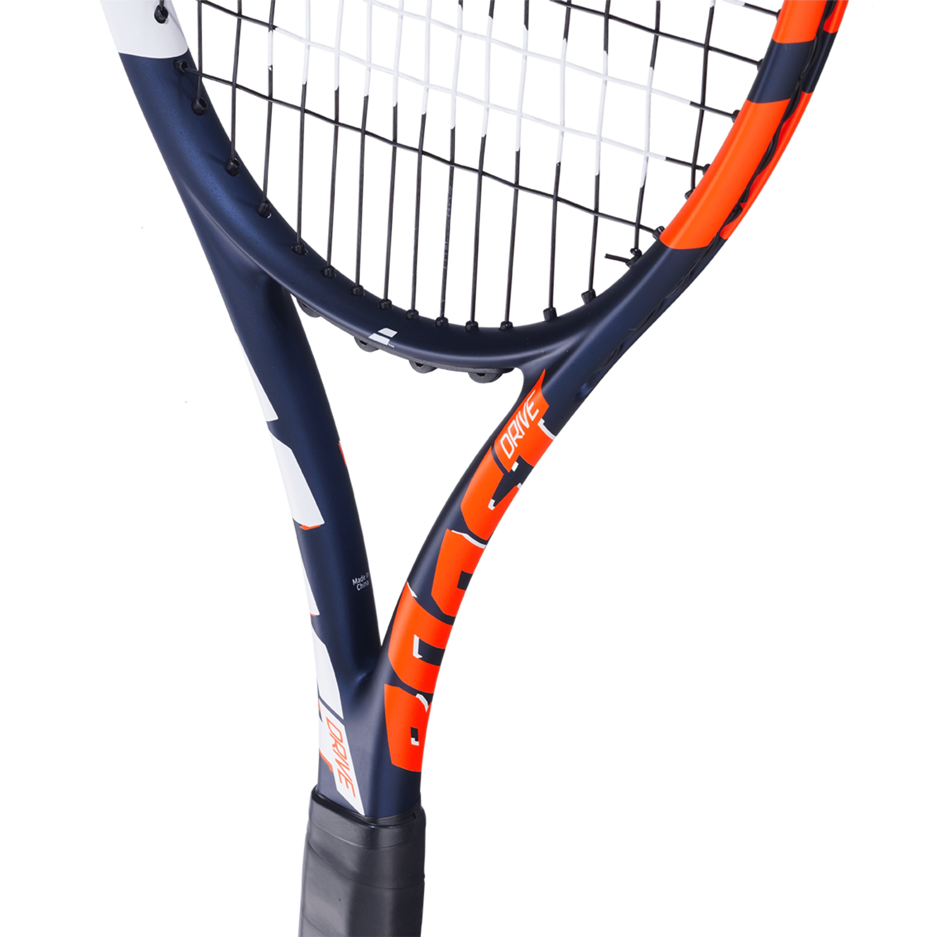 Boost Drive Besaitung Blau Orange Weiß