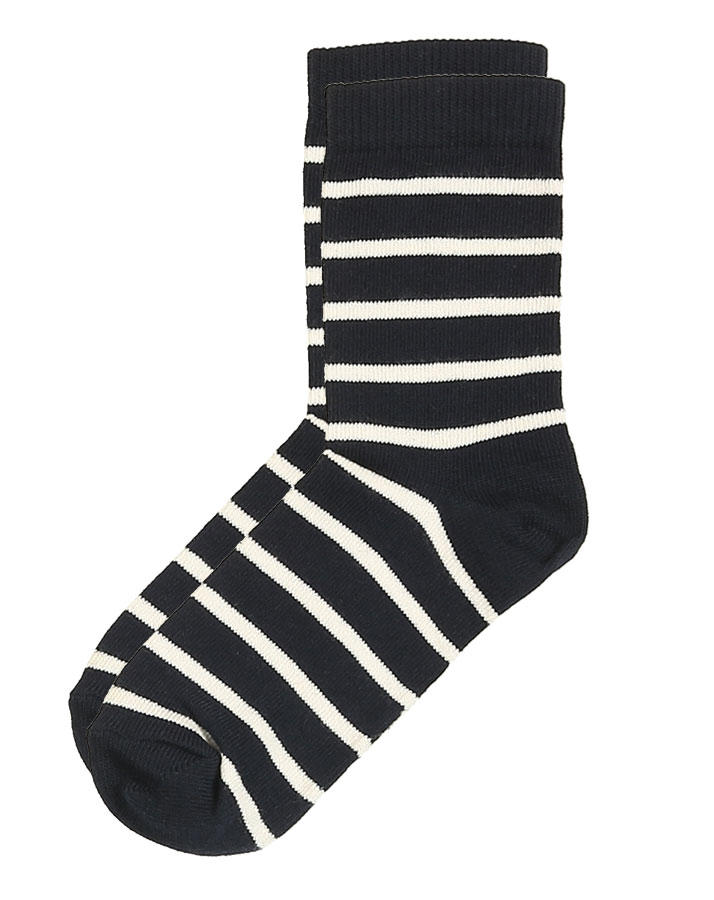 Socken MARITIM 5er-Pack in navy/weiß