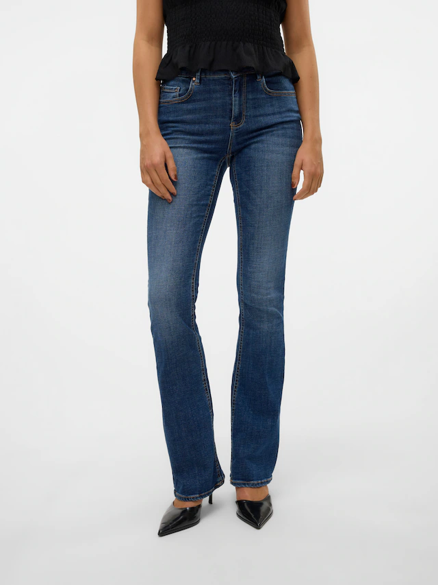 Vero Moda Bootcut-Jeans »VMFLASH MR FLARED JEANS LI3110 GA NOOS«