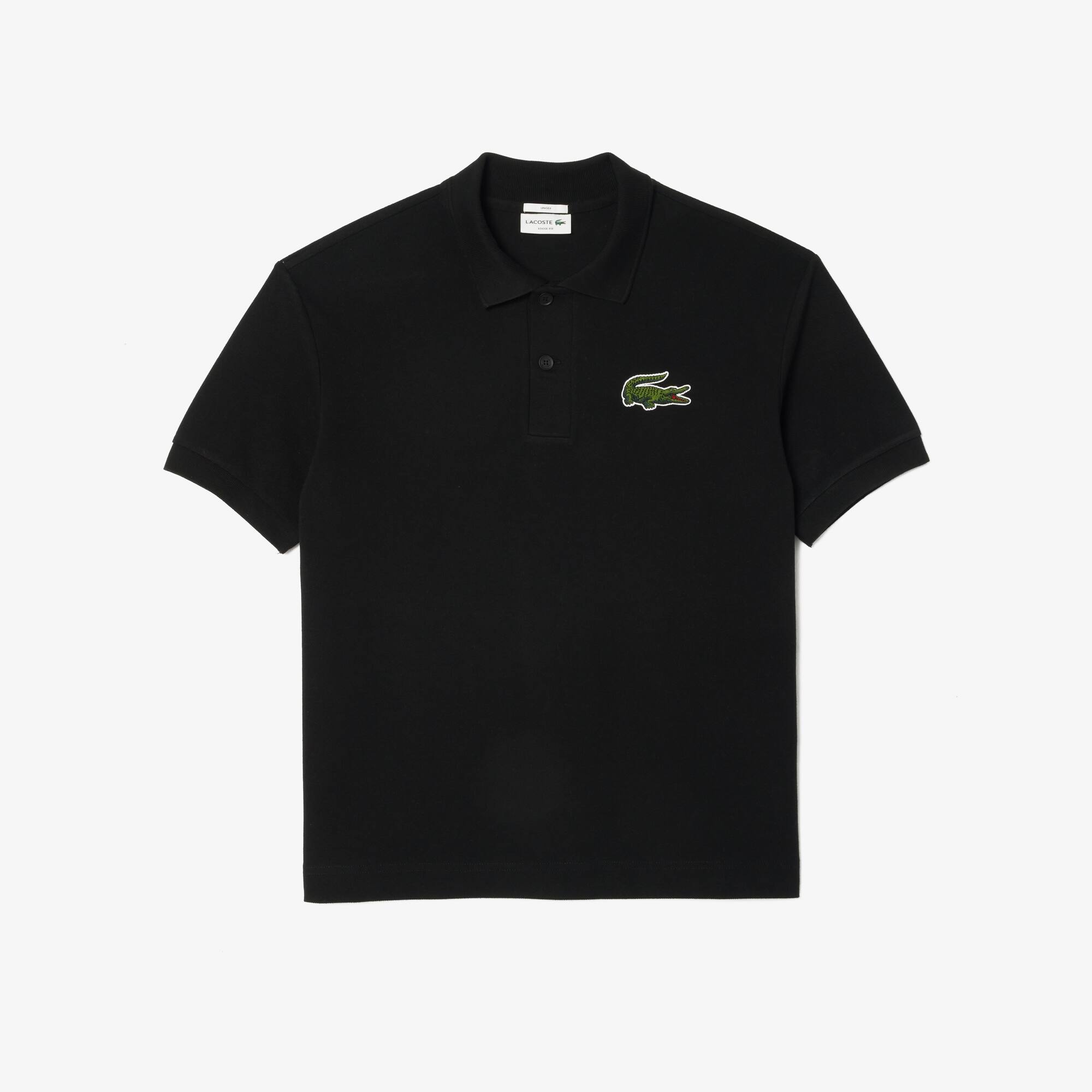 Polo Original L.12.12 loose fit crocodile 80's Manches Courtes - Noir - Lacoste - Unisex
