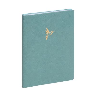 Agenda de poche Elise - 1 semaine sur 2 pages - 10,5 x 15,5 cm - bleu - Exacompta