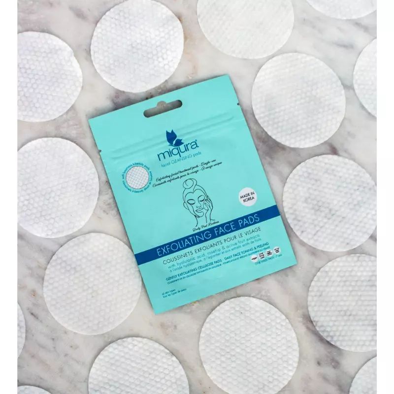 Miqura Exfoliating Facial Pads 7 Pieces