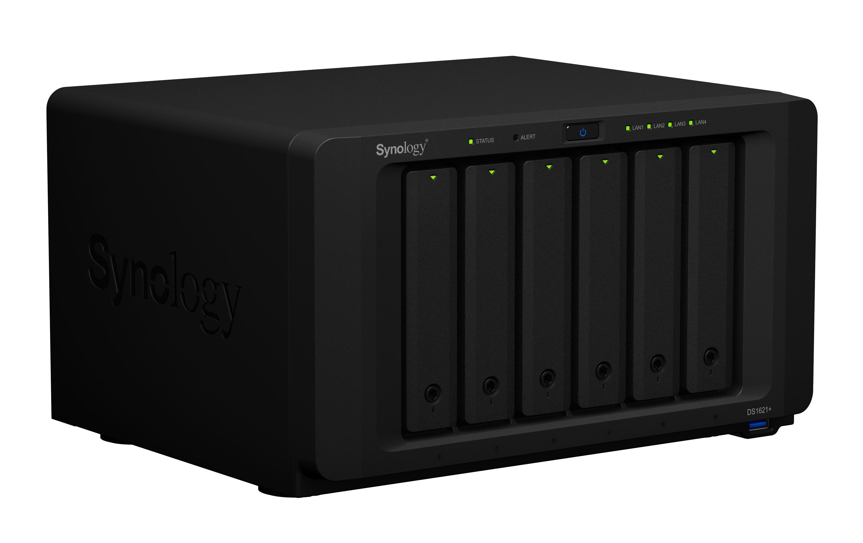 NAS DiskStation DS1621+ 6-bay Synology Enterprise HDD 72 TB<br>Synology DS1621+, 6-bay NAS