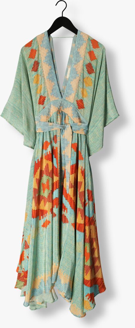 MES DEMOISELLES lichtblauwe mes demoiselles maxi jurk tiane