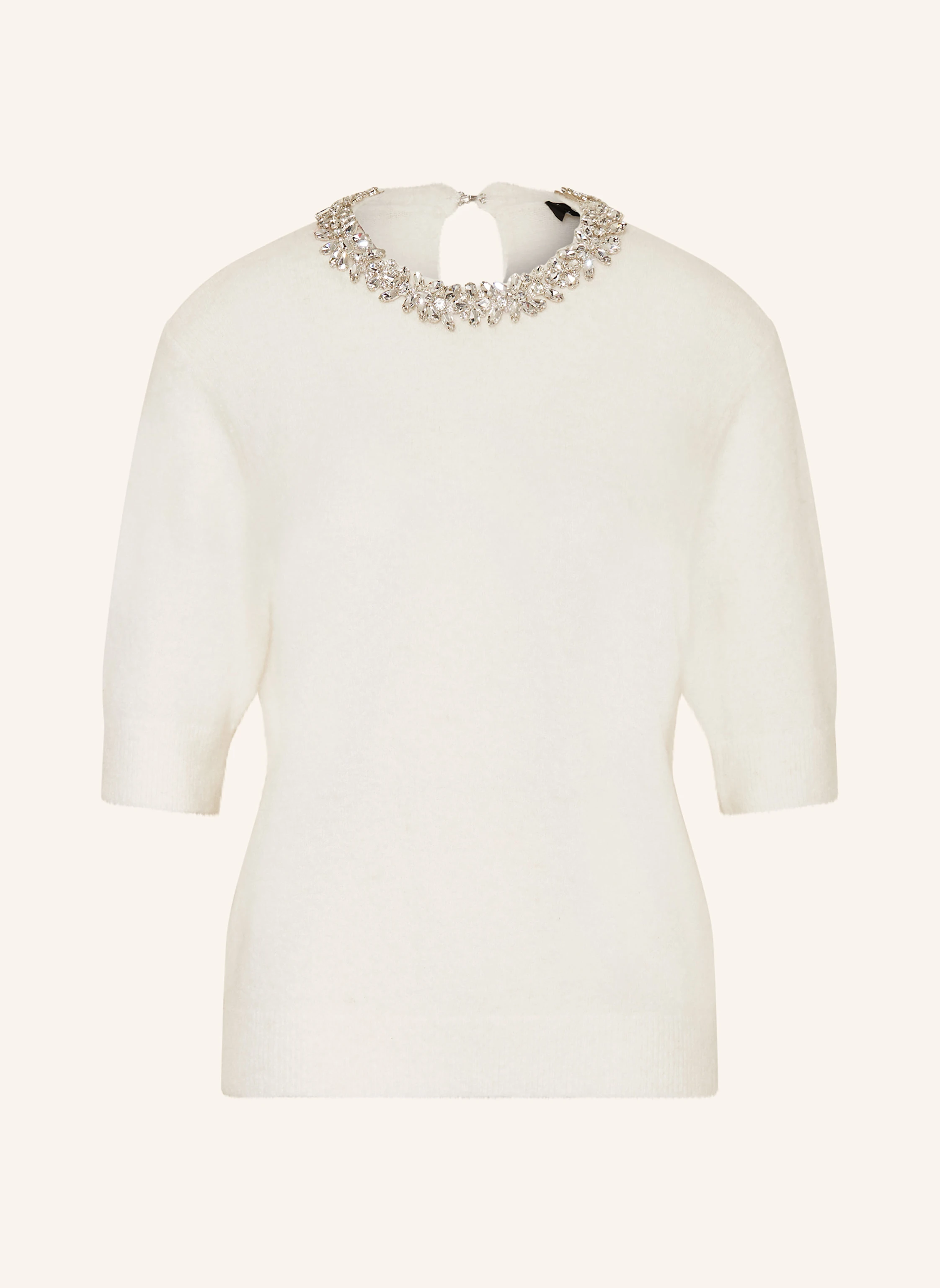 Grace Strickshirt mit abnehmbaren Schmucksteinen