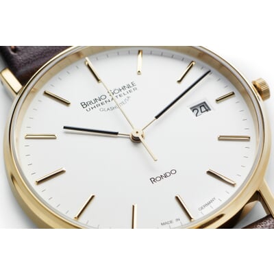 Armbanduhr Rondo Gold Ø 38 mm Quarz