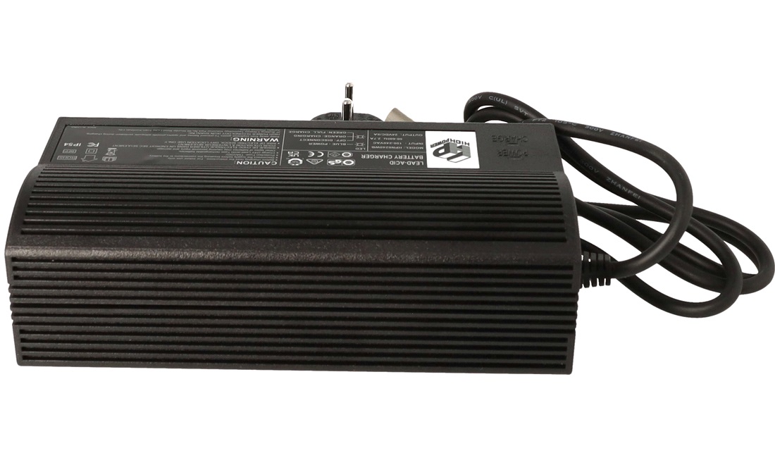 Oplader 24V 8A til el-scootere 3-benet