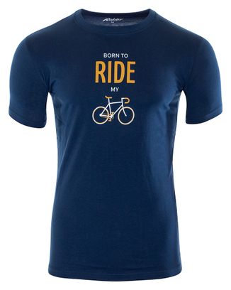 T-Shirt Manches Courtes Rubb'r Ride Bleu
