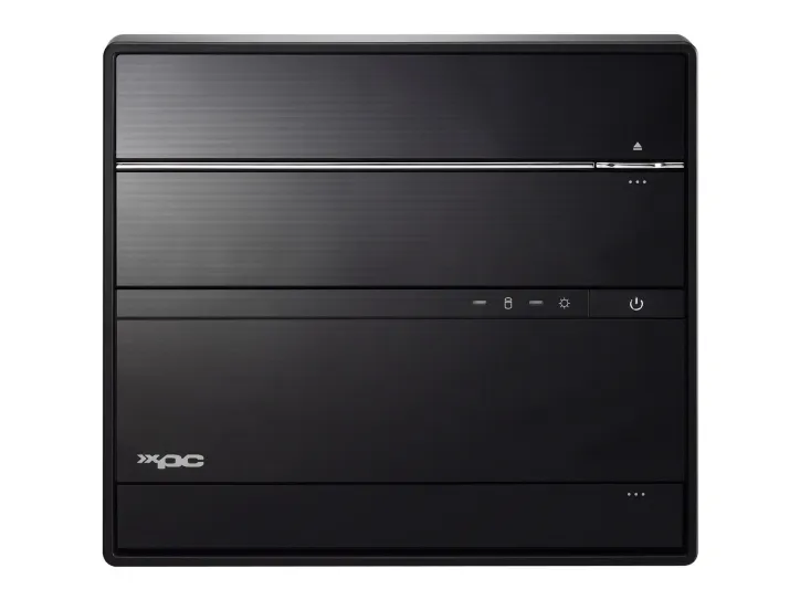 Shuttle XPC cube SH570R6 Plus - Barebone - mini PC LGA1200 sokkel - Intel H570 - uden CPU - RAM 0 GB - Gigabit Ethernet - sort