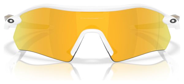 Lunettes Oakley Radar Plate - Polished White / Prizm 24K Polarized / Ref : OO9495-0536