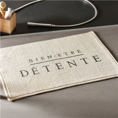Tapis de bain bien-être et détente - 1500 g/m²