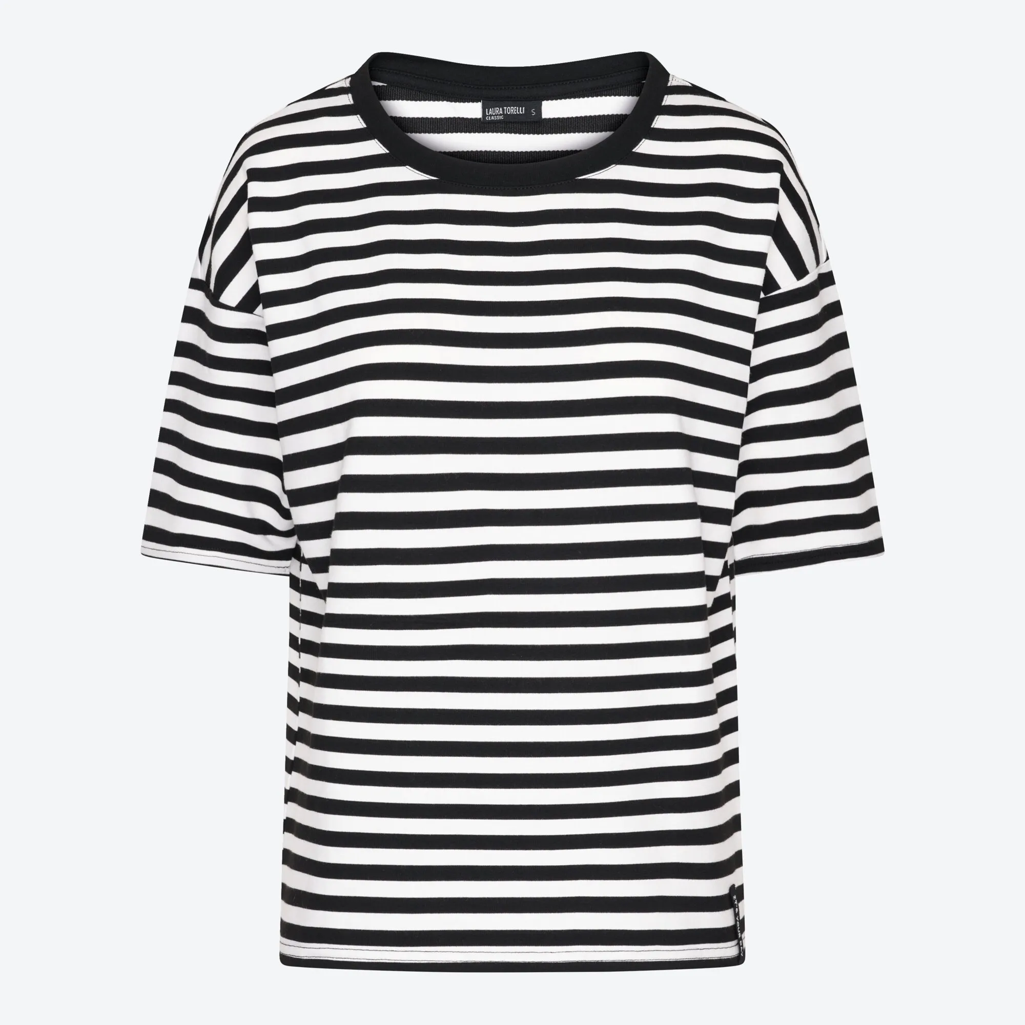 Damen-T-Shirt mit Streifenmuster