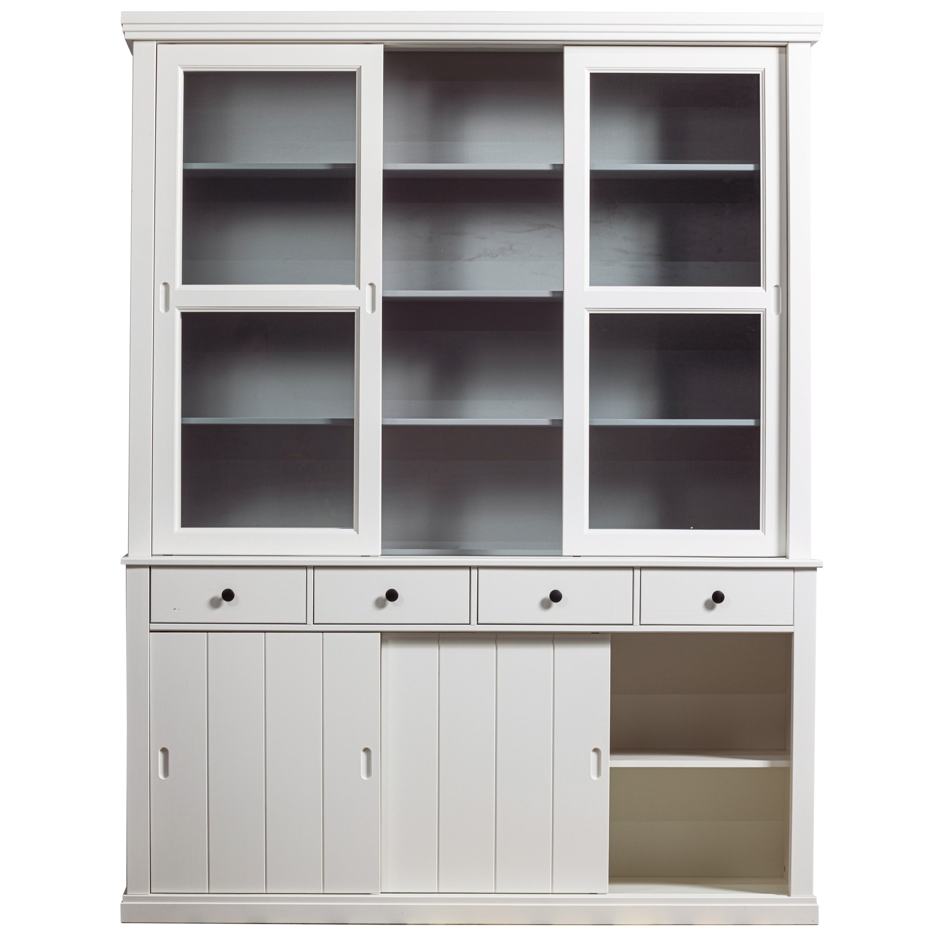 Buffetschrank LAGOS 166 x 214 cm weiß
