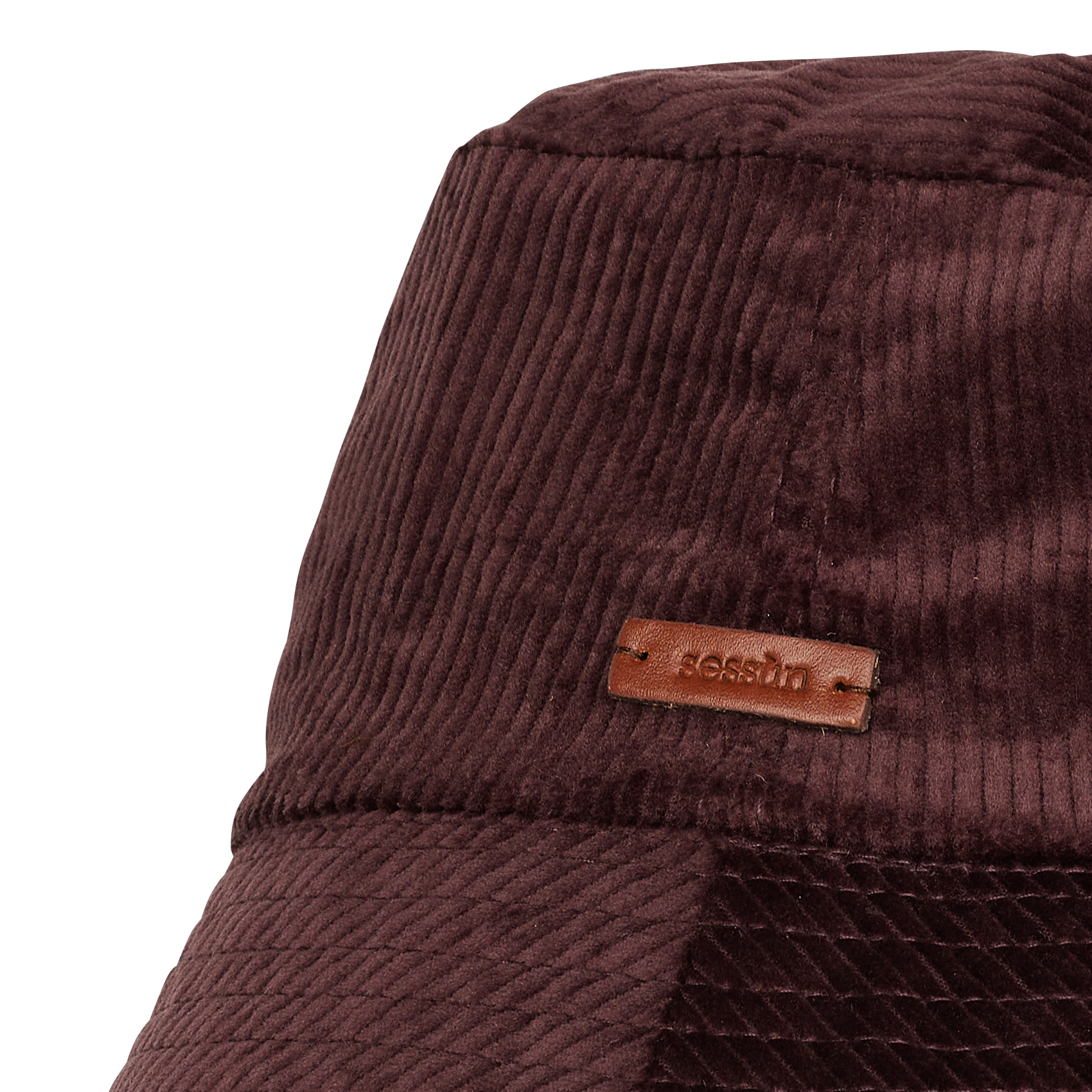 WINTER BOBBY - Bob effet velours côtelé en coton | Rayé
