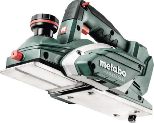 Metabo 18V HO 18 LTX 20-82 accu schaafmachine, zonder accu en lader, inclusief omkeerbare messen