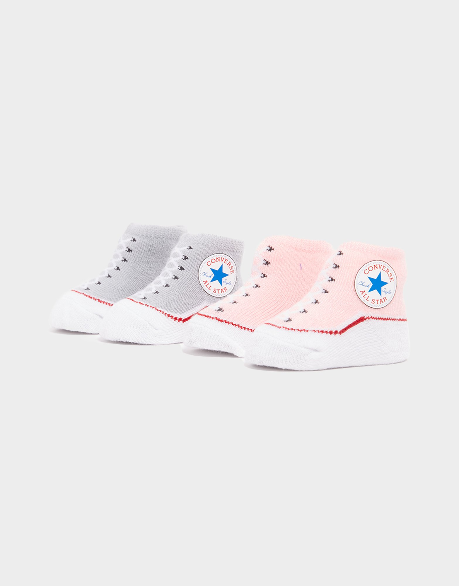 Converse 2 Paires de Chaussettes Chuck Bootie Bébé