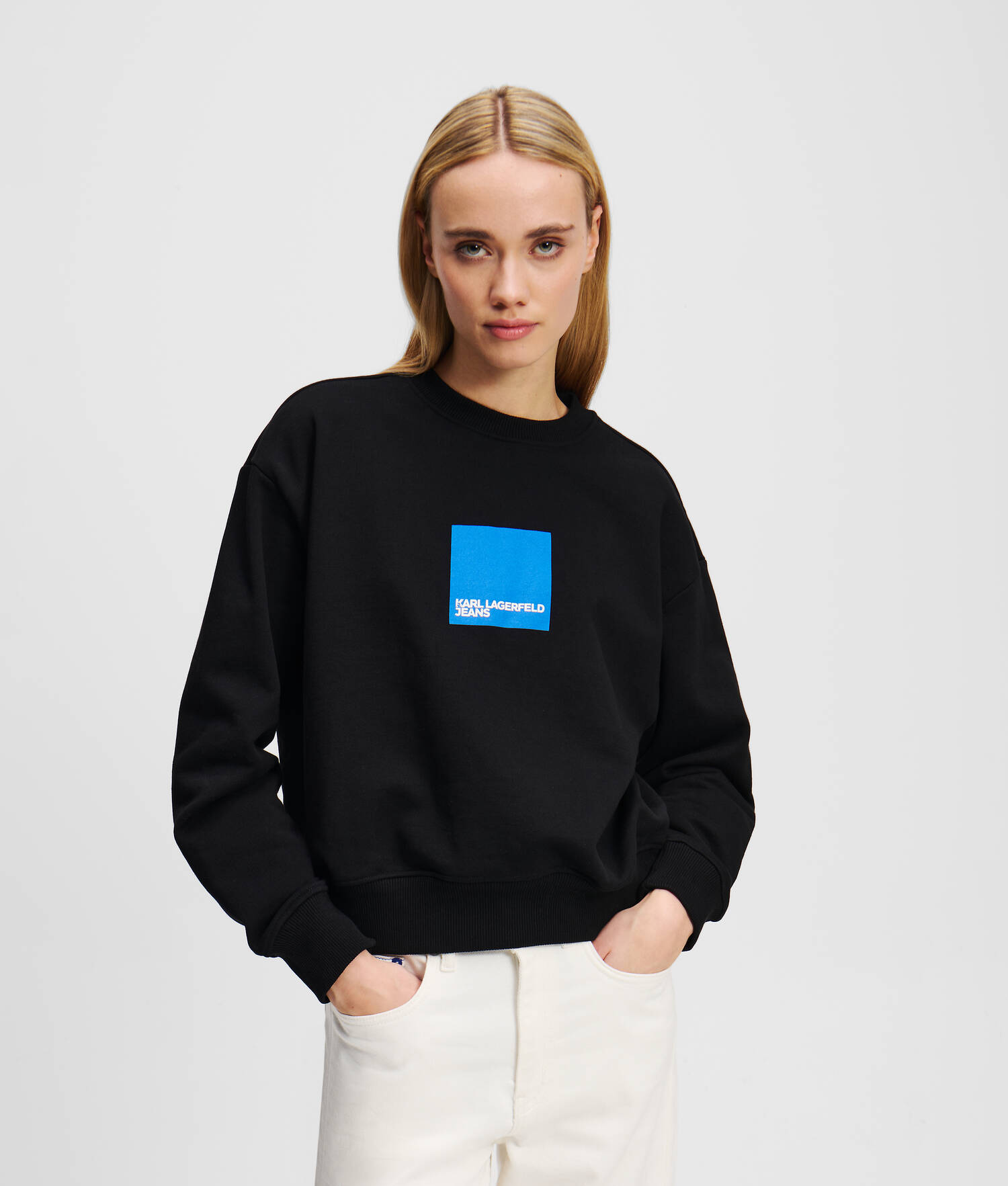 SWEAT-SHIRT AVEC LOGO KLJ - Noir