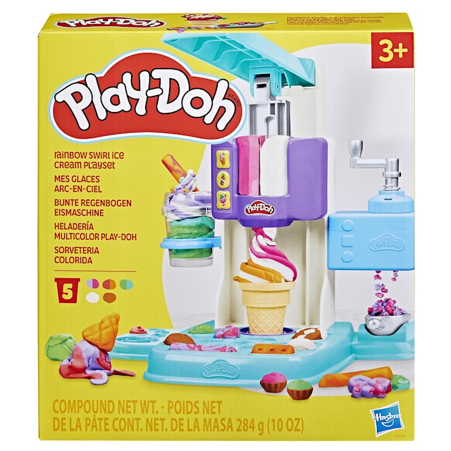 Play-Doh Rainbow Swirl Ice Cream Playset