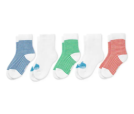 5 Baby Frottier-Söckchen