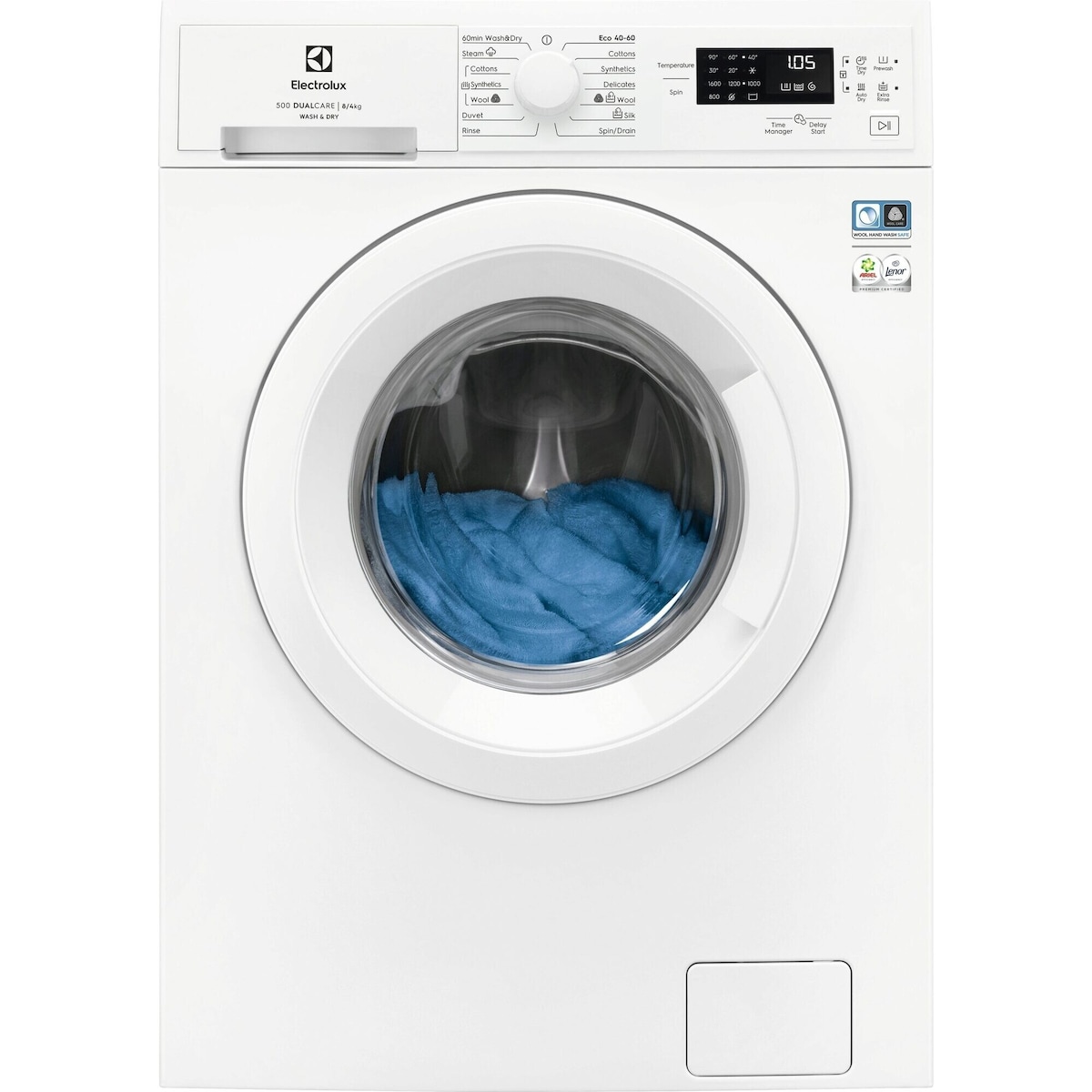 Electrolux Kombinert vaskemaskin/tørketrommel EW2W3068E4