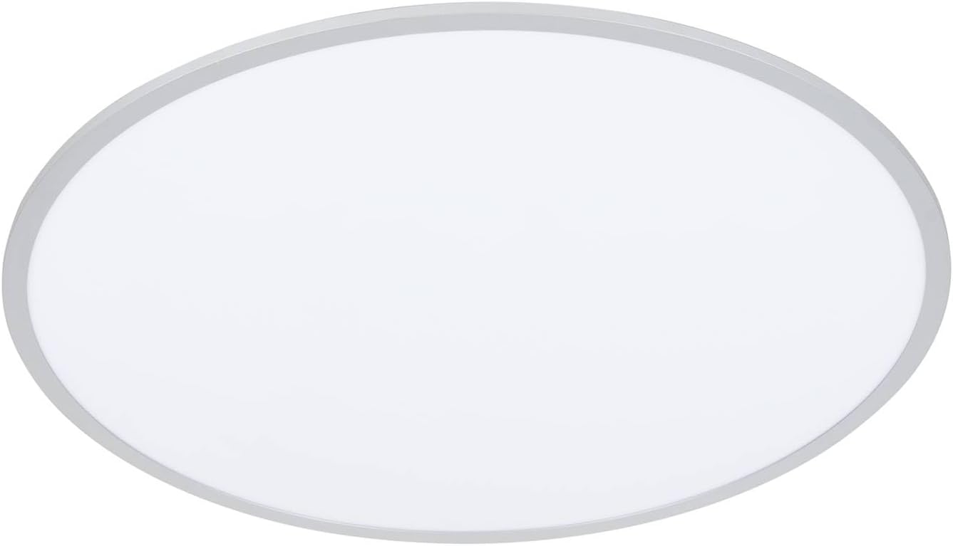 Lindby LED Deckenleuchte Narima (Modern) in Alu (1 flammig,) - Lampe Deckenlampe Küchenleuchte
