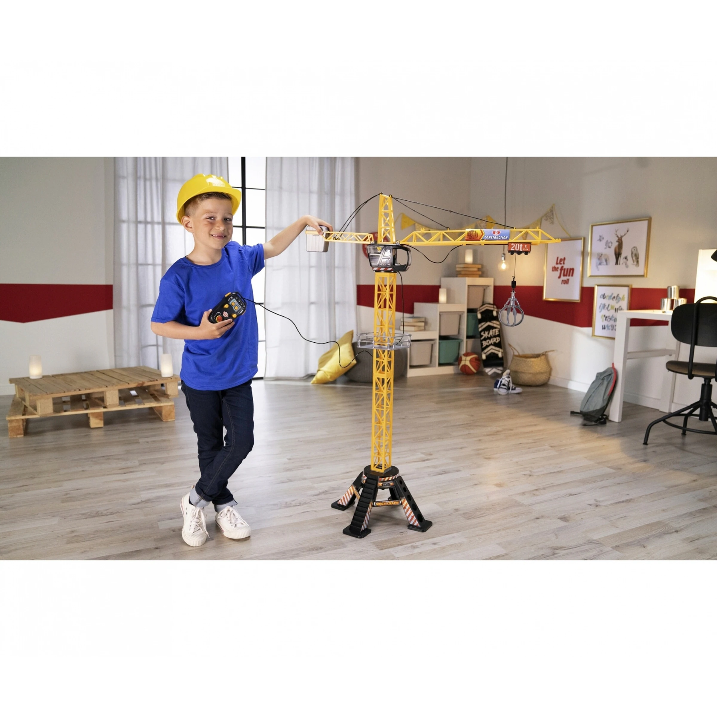 Dickie Toys Baukran Mega Crane