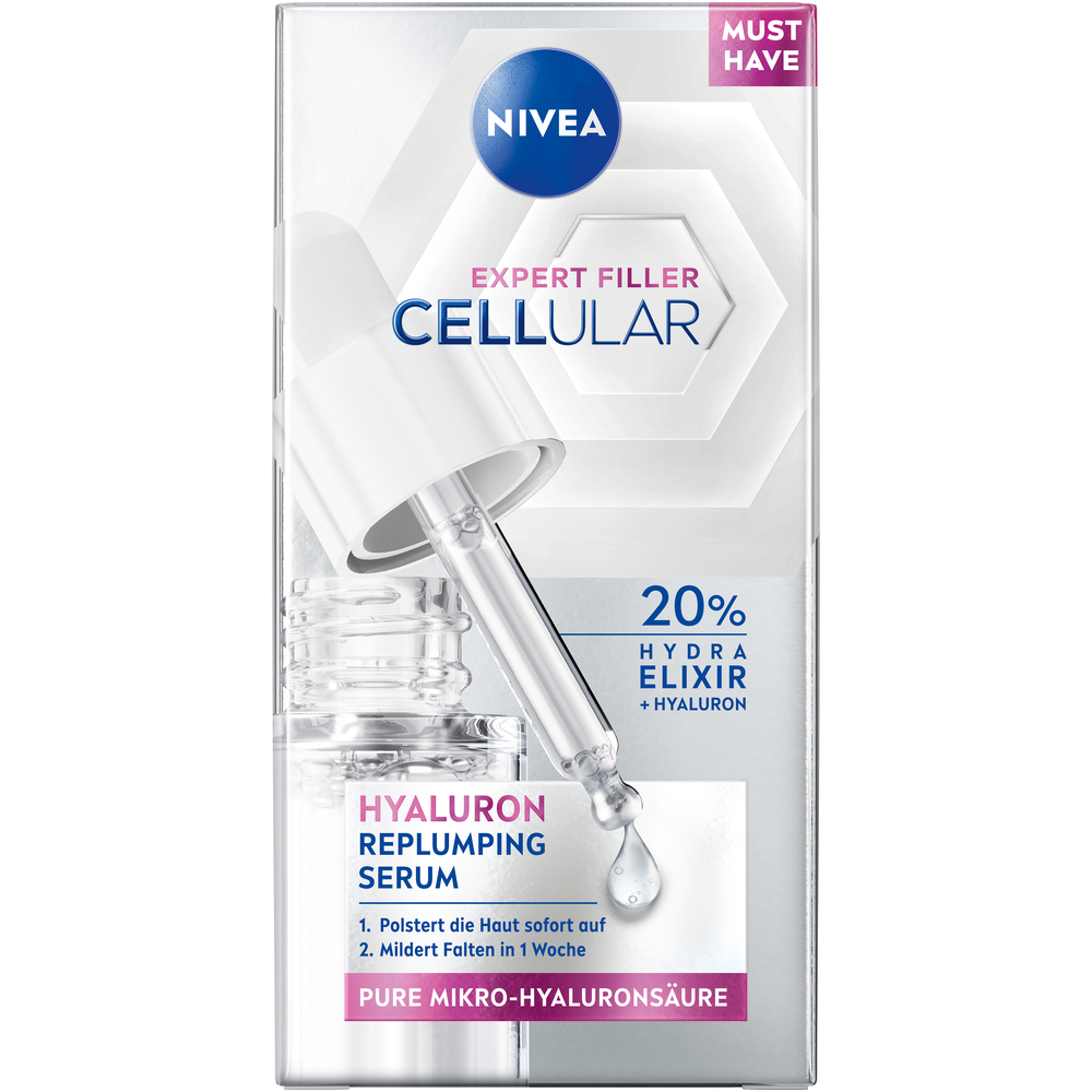 Nivea Cellular Expert Filler Serum Hyaluron Replumping Fl 15 ml