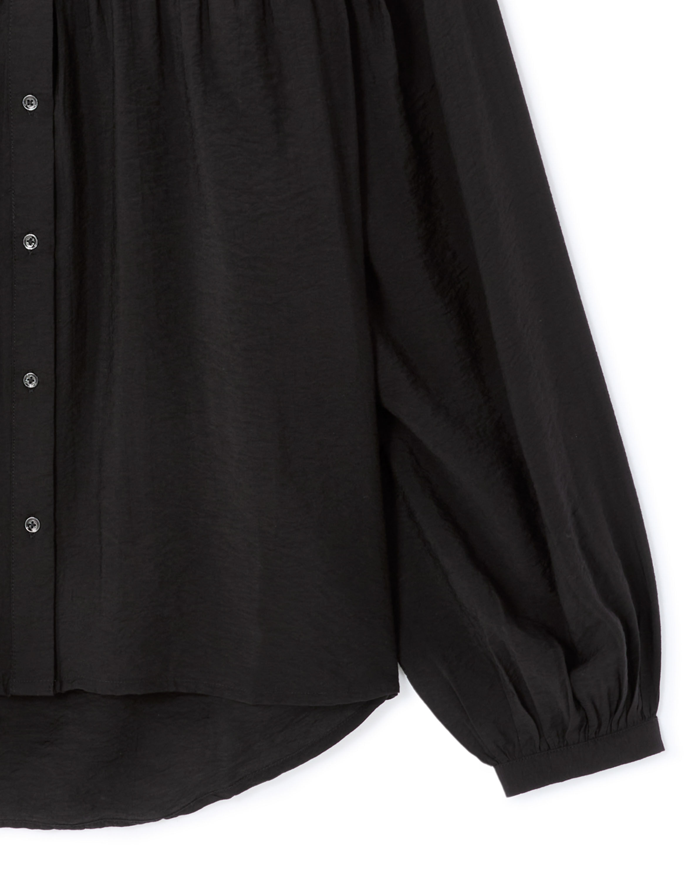 Blouse évasée et fluide - noir