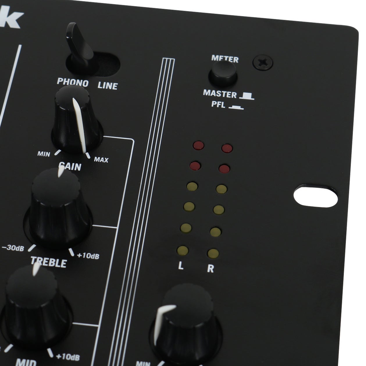 Numark M4 Total Black 3-kanaals scratch mixer