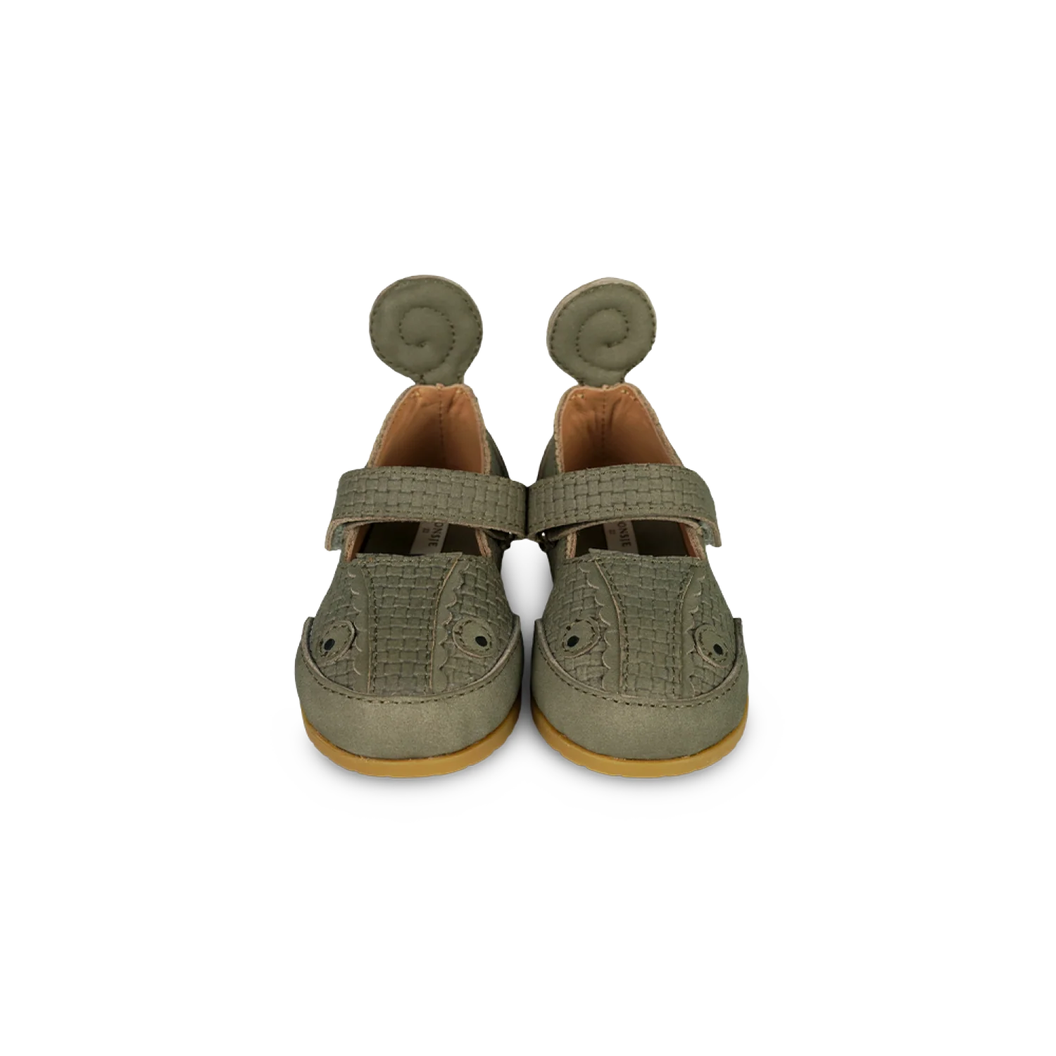 Langu Shoes | Chameleon | Stone Square Stamped Nubuck