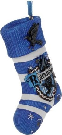 Harry Potter Julepynt - Ravenclaw Strømpe - 7,5 CM