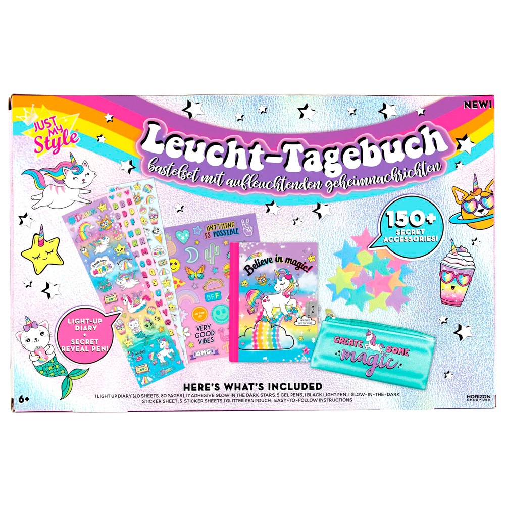 Just My Style Geheimnisenthüllung Leuchttagebuch