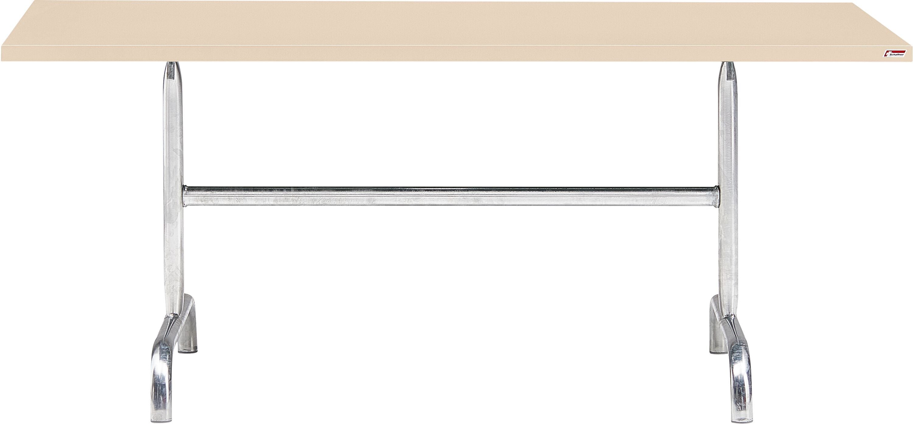 Schaffner SÄNTIS Klapptisch - Sand / B: 180.0 cm x T: 80.0 cm x H: 72.0 cm
