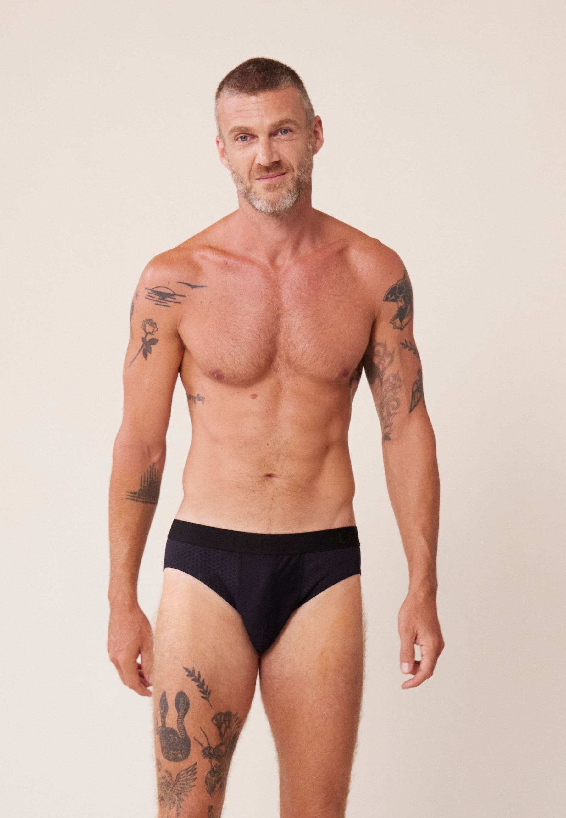 Slip en polyamide-Mike Training Noir