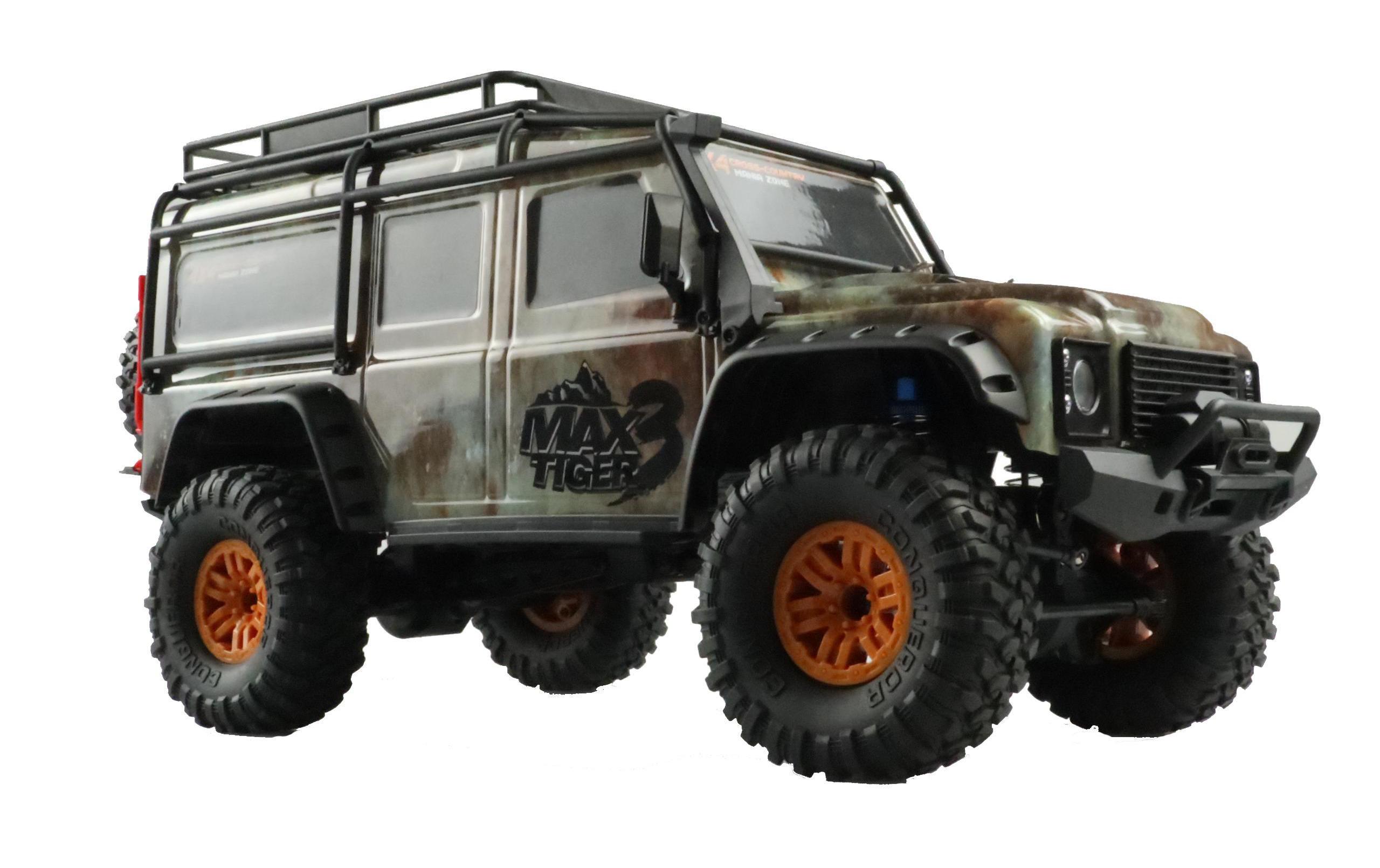 Scale Crawler Dirt Climbing SUV, Tiger RTR, 1:10<br>Geländegängiger 4x4 SUV für Einsteiger